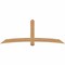 Ekena Millwork Bellingham Timber Gable Bracket, Western Red Cedar, 96"W x 36"H x 5 1/2"D x 5 1/2"F, 9/12 Pitch GBW096X36X0606BEL00SWR - alternate 1